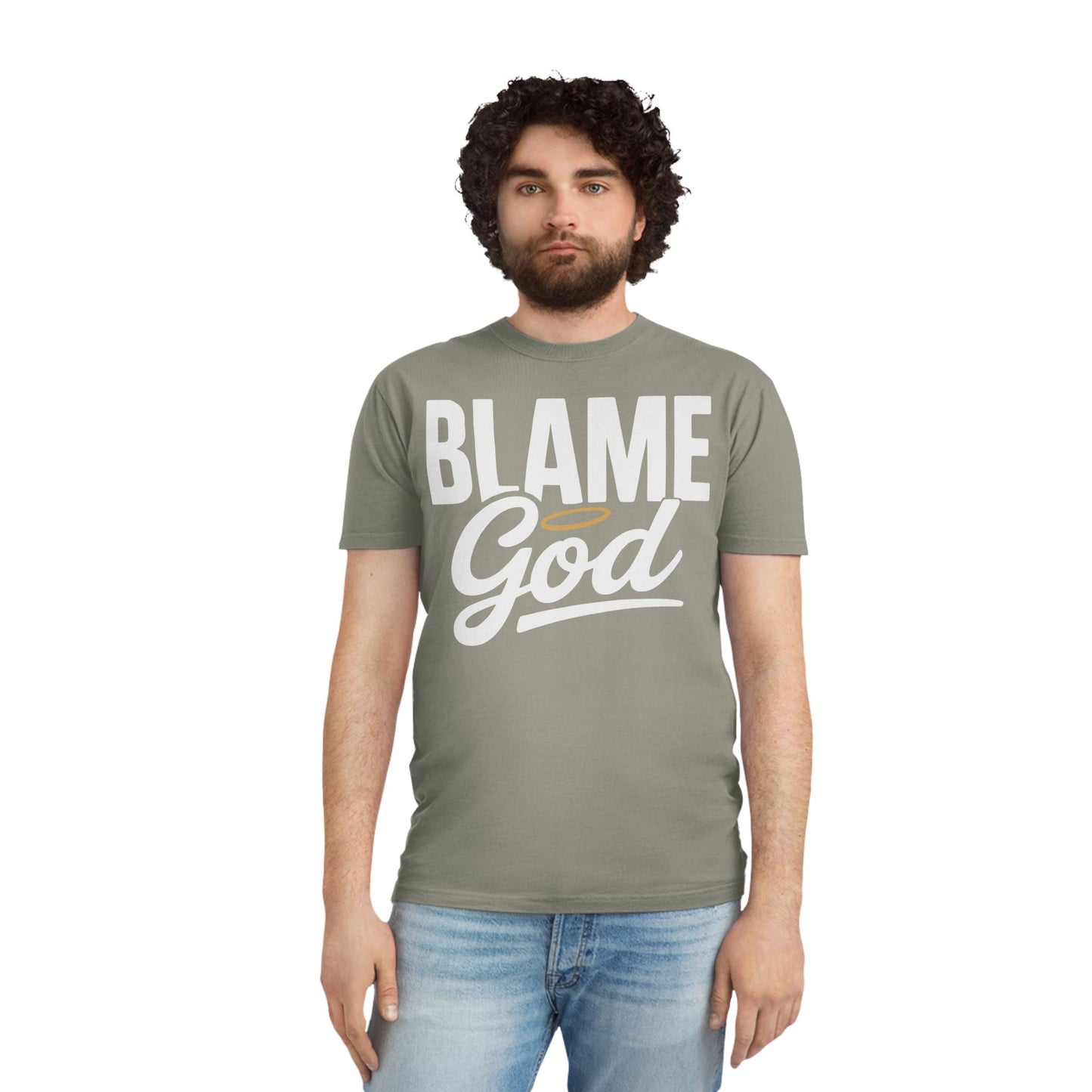 Blame God (Halo) | Unisex Faded Shirt