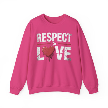 Respect > Love | Unisex Heavy Blend™ Crewneck Sweatshirt