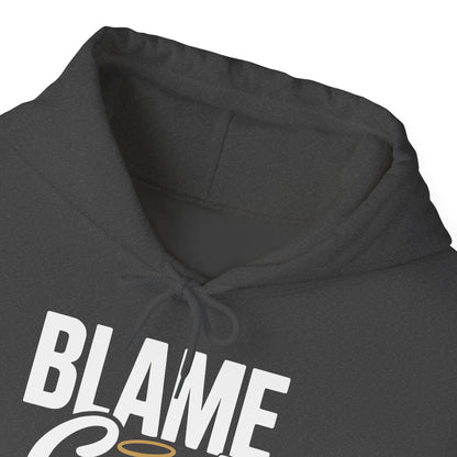 Blame God (Halo) | Unisex Heavy Blend™ Hooded Sweatshirt