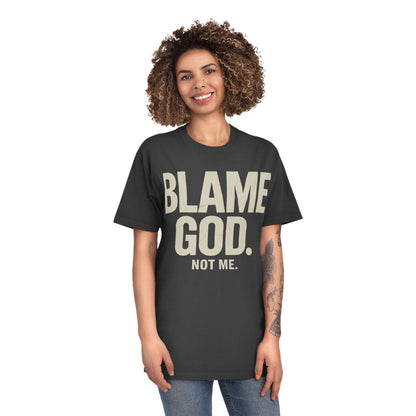 Blame God (Not Me) | Unisex Faded Shirt