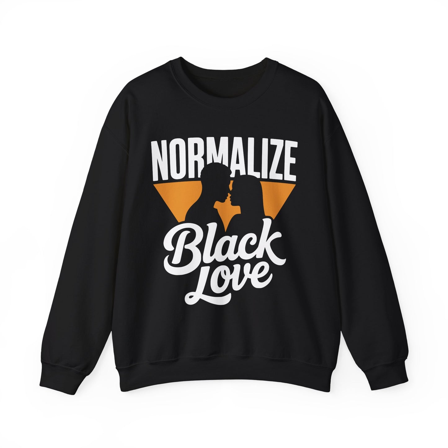 Normalize Black Love | Unisex Heavy Blend™ Crewneck Sweatshirt