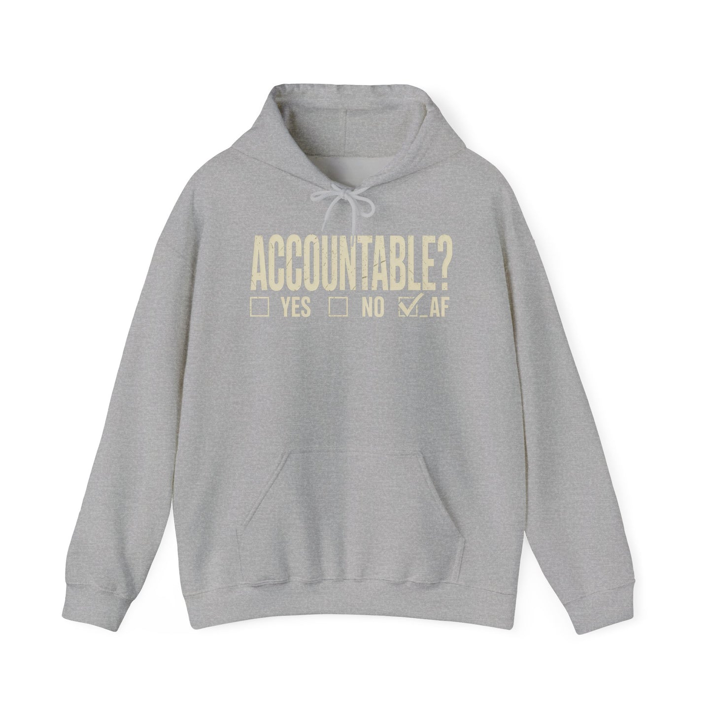 Accountable AF | Unisex Heavy Blend™ Hooded Sweatshirt