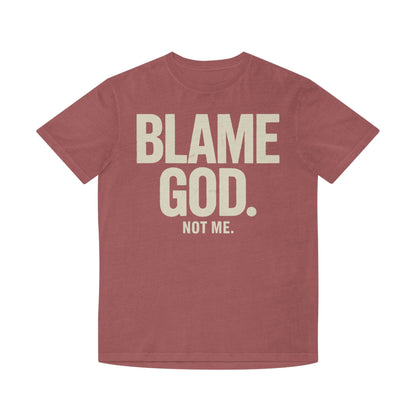 Blame God (Not Me) | Unisex Faded Shirt