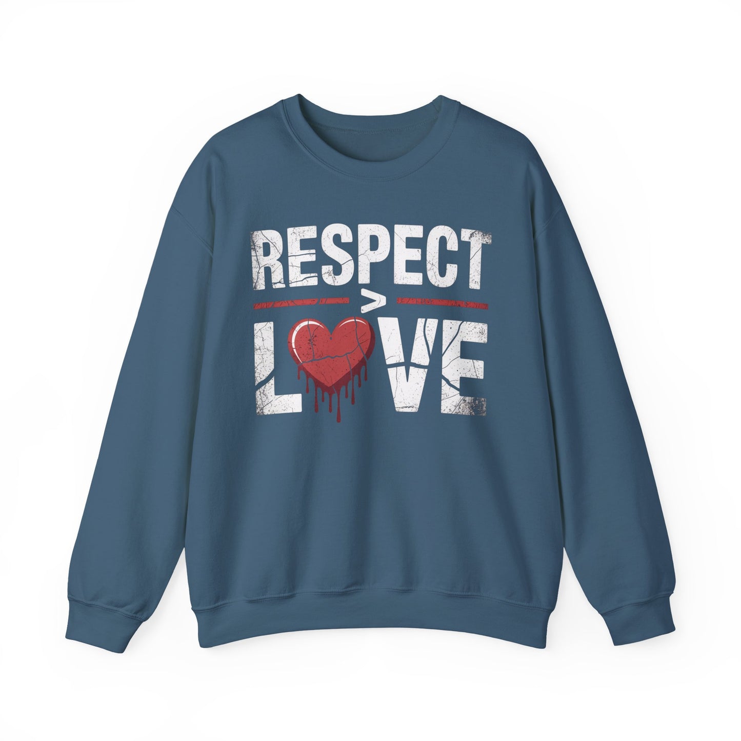 Respect > Love | Unisex Heavy Blend™ Crewneck Sweatshirt