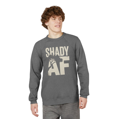 Shady AF | Unisex Sponge Fleece Raglan Sweatshirt
