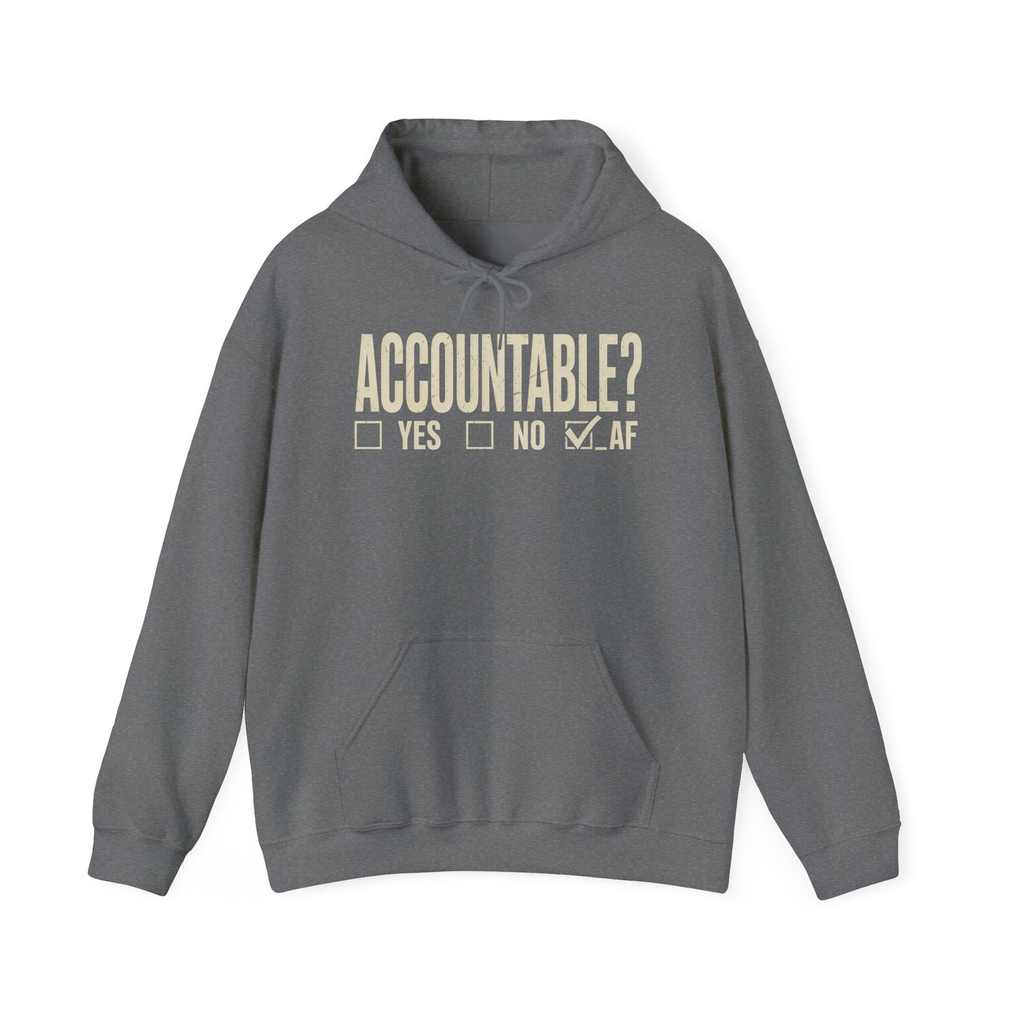 Accountable AF | Unisex Heavy Blend™ Hooded Sweatshirt
