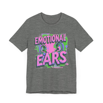 Emotional Ears (Splash) | Unisex Short Sleeve Tee