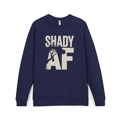 Shady AF | Unisex Sponge Fleece Raglan Sweatshirt