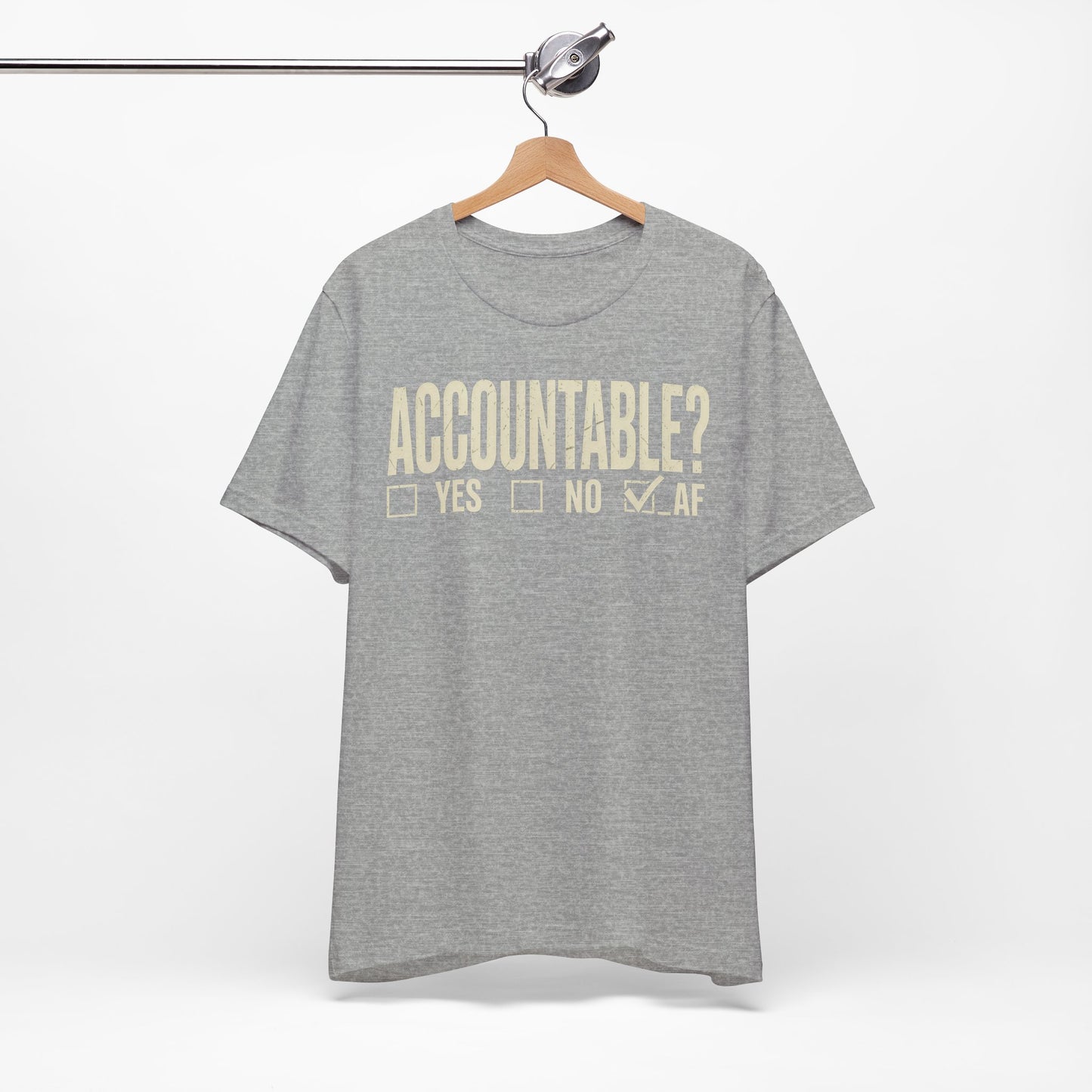 Accountable AF | Unisex Jersey Short Sleeve Tee