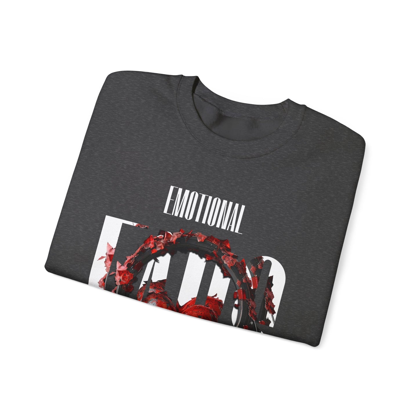 Emotional Ears (Goth) | Unisex Heavy Blend™ Crewneck Sweatshirt