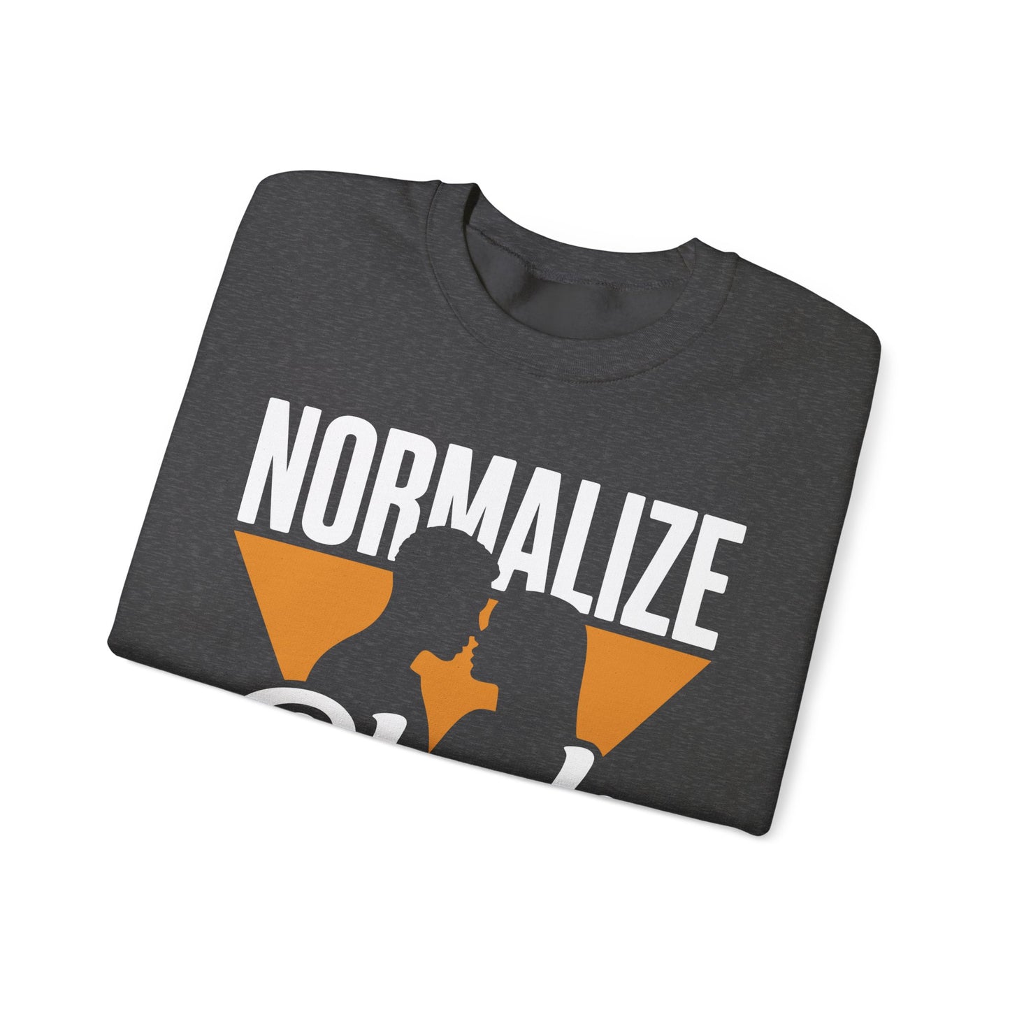 Normalize Black Love | Unisex Heavy Blend™ Crewneck Sweatshirt