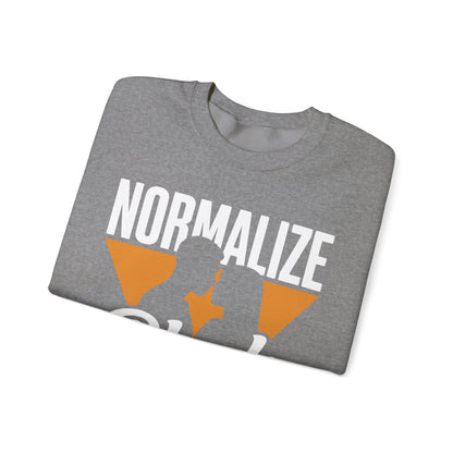 Normalize Black Love | Unisex Heavy Blend™ Crewneck Sweatshirt