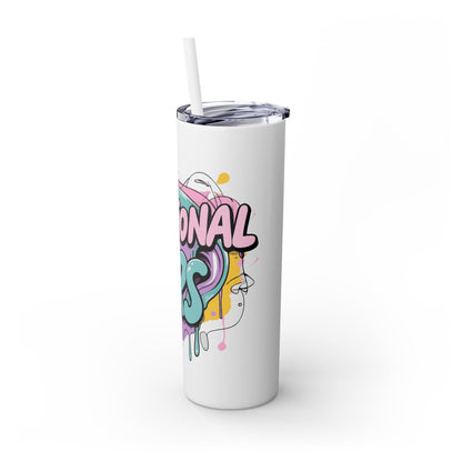 Emotional Ears (Vibrant Thing) | 20oz Tumbler with Straw