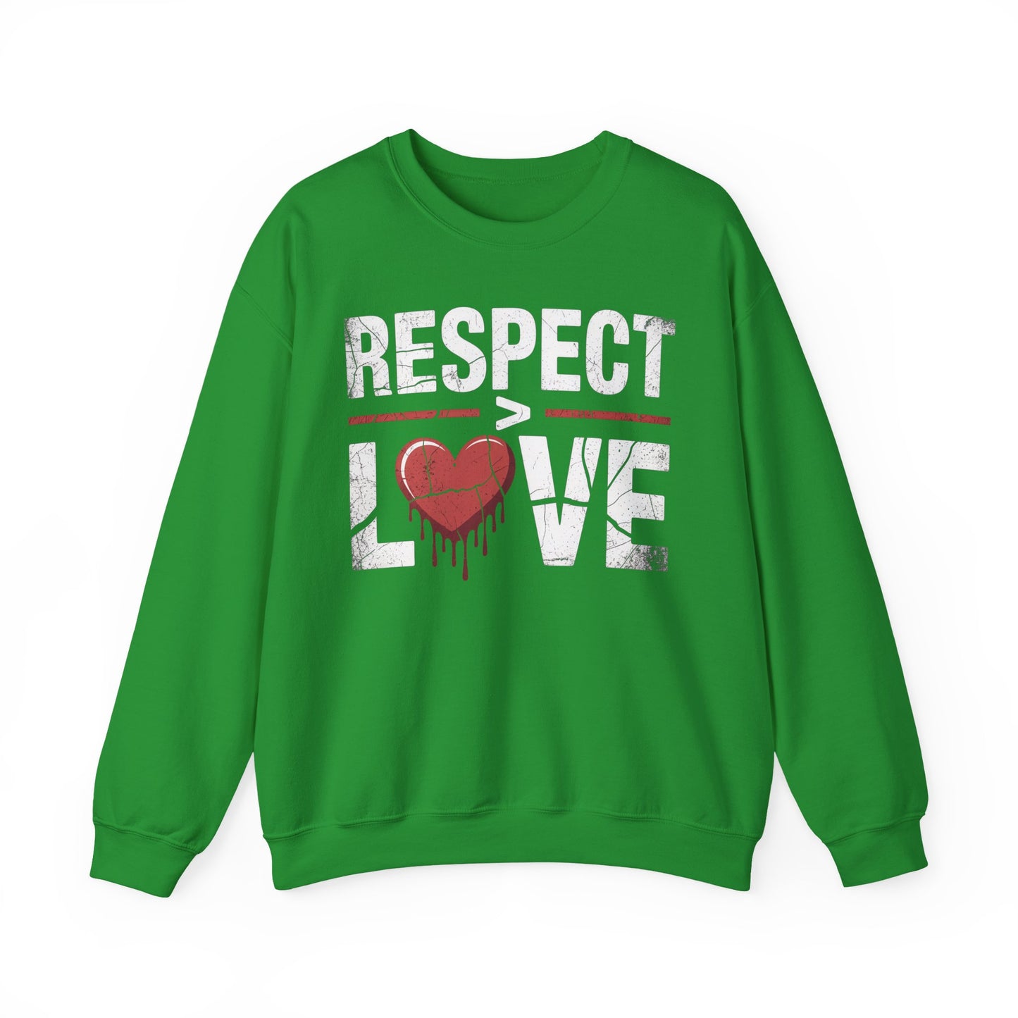 Respect > Love | Unisex Heavy Blend™ Crewneck Sweatshirt