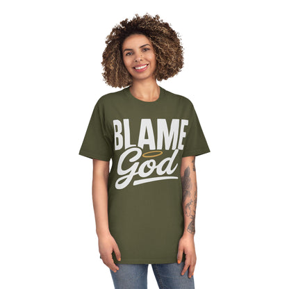 Blame God (Halo) | Unisex Faded Shirt
