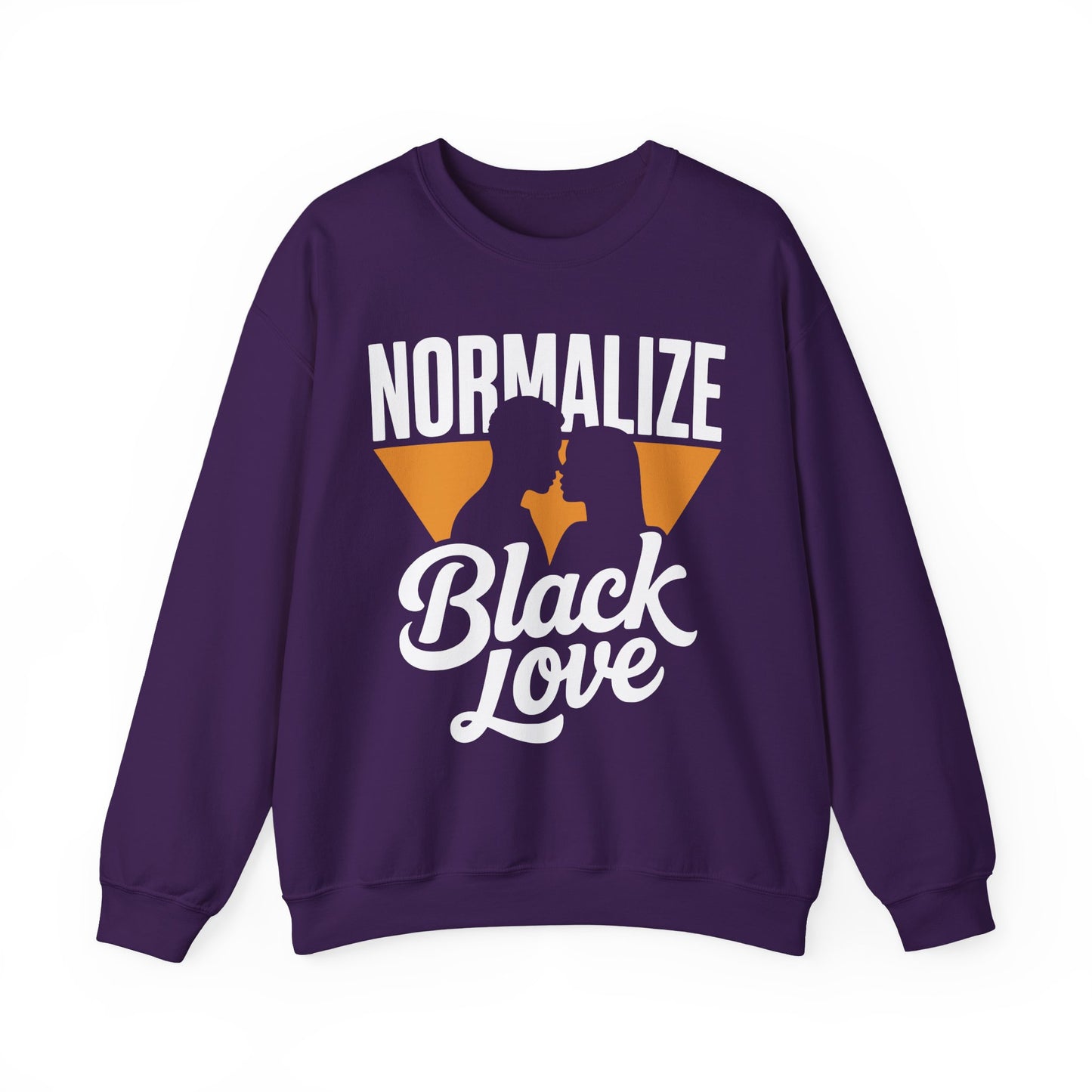 Normalize Black Love | Unisex Heavy Blend™ Crewneck Sweatshirt