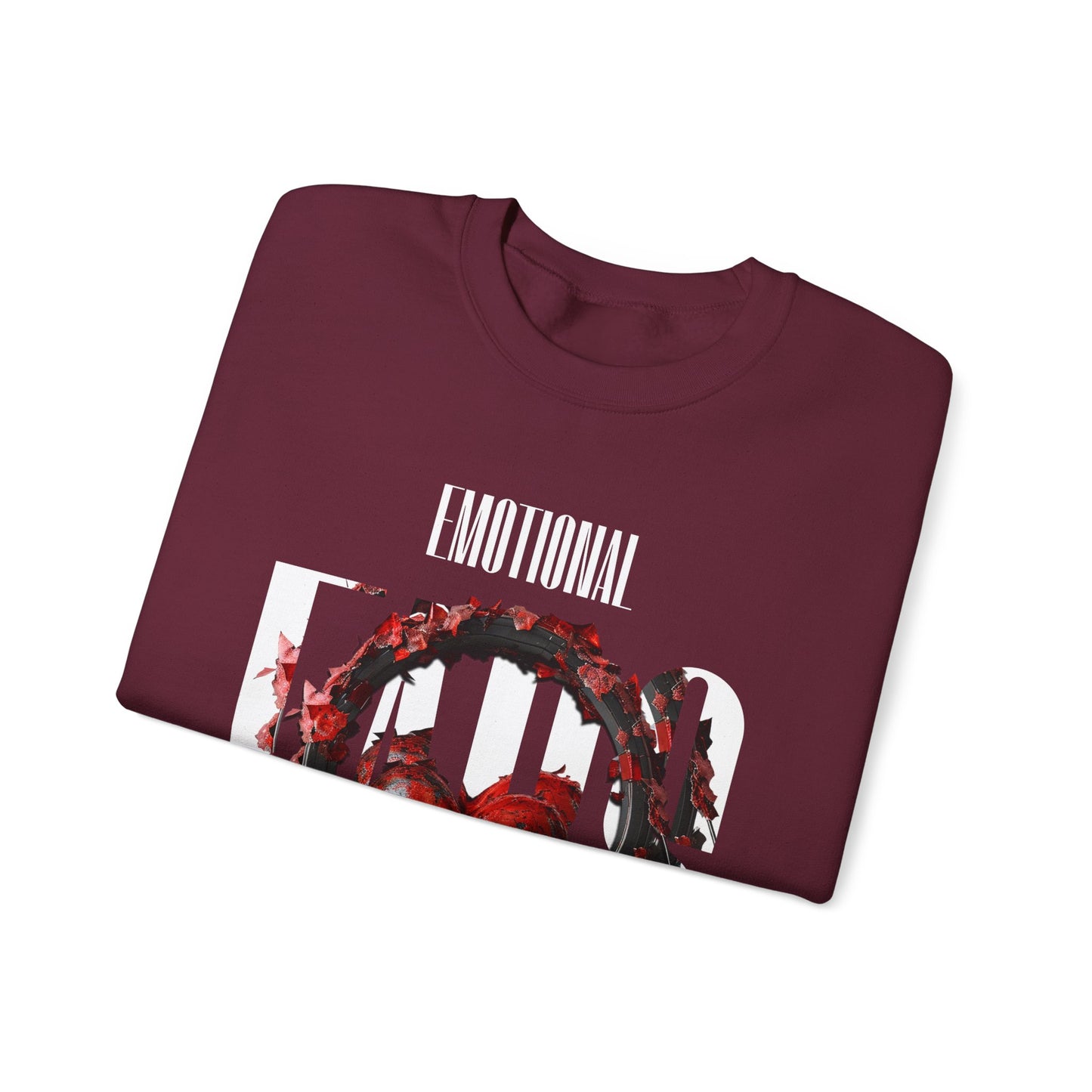 Emotional Ears (Goth) | Unisex Heavy Blend™ Crewneck Sweatshirt