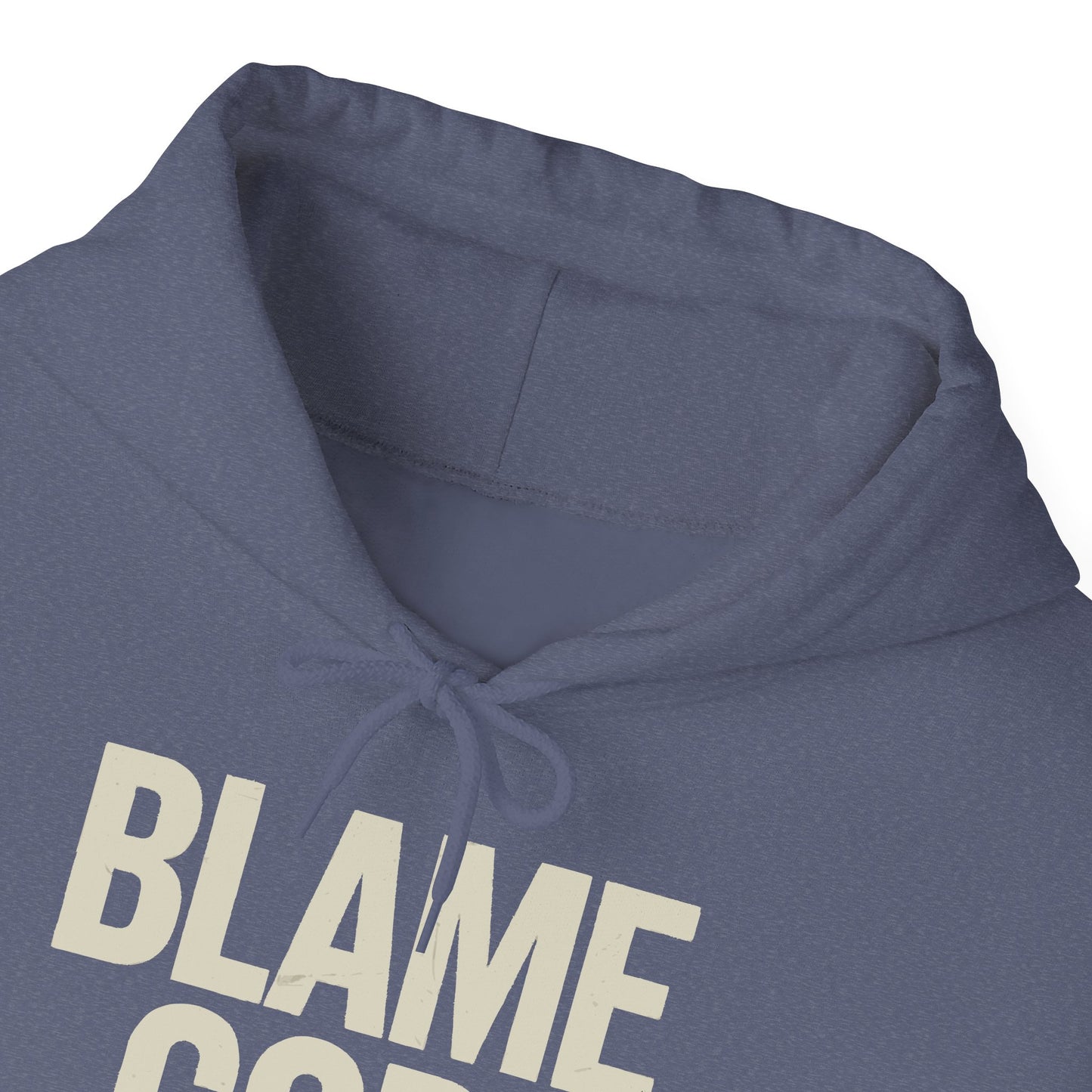 Blame God (Not Me) | Unisex Heavy Blend™ Hooded Sweatshirt