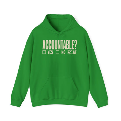 Accountable AF | Unisex Heavy Blend™ Hooded Sweatshirt