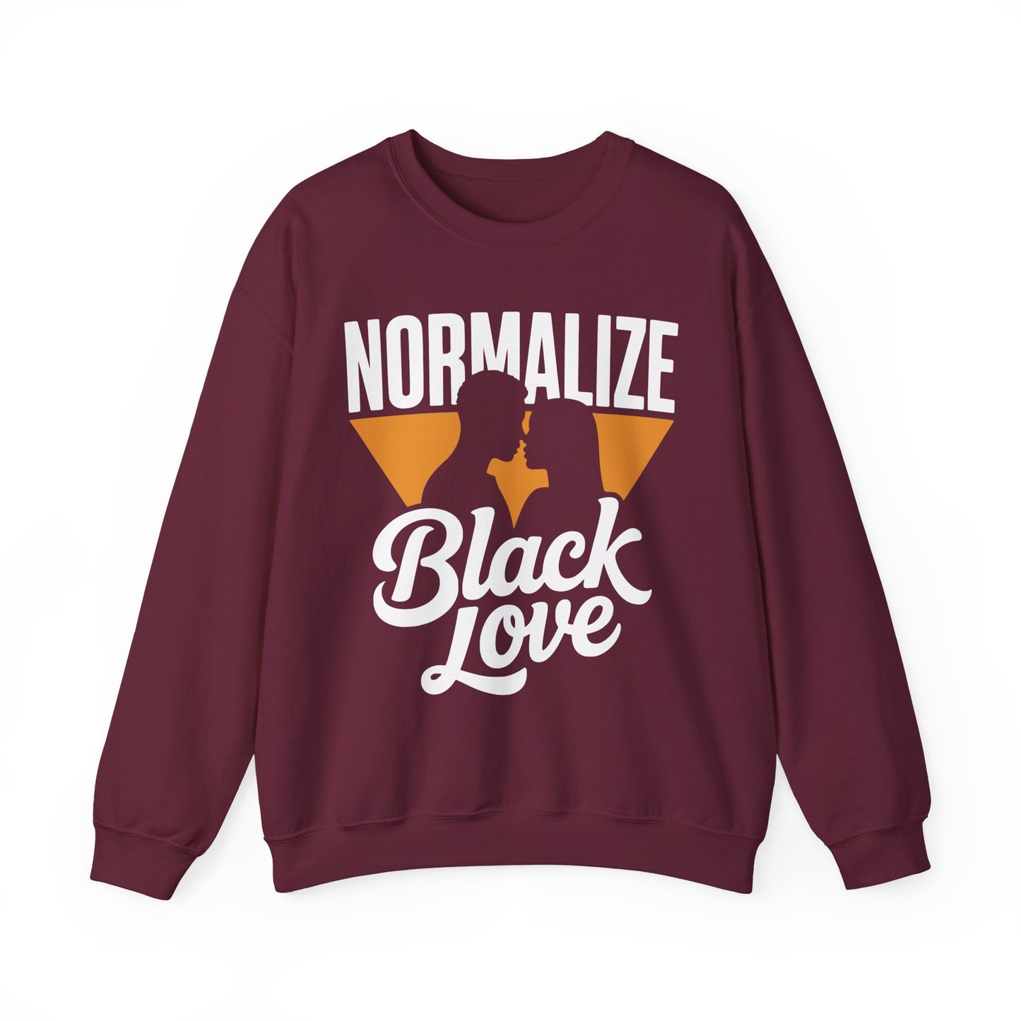 Normalize Black Love | Unisex Heavy Blend™ Crewneck Sweatshirt