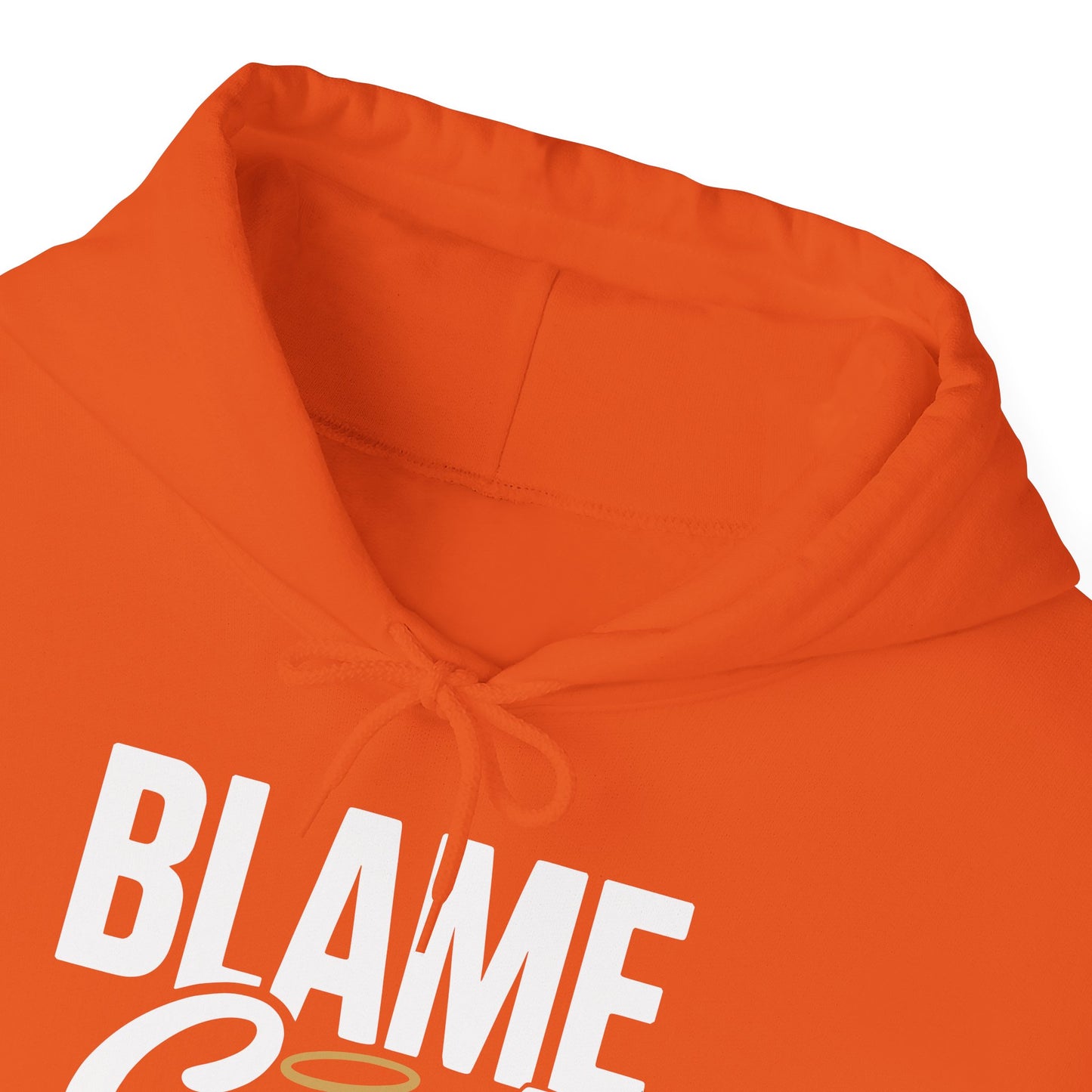 Blame God (Halo) | Unisex Heavy Blend™ Hooded Sweatshirt