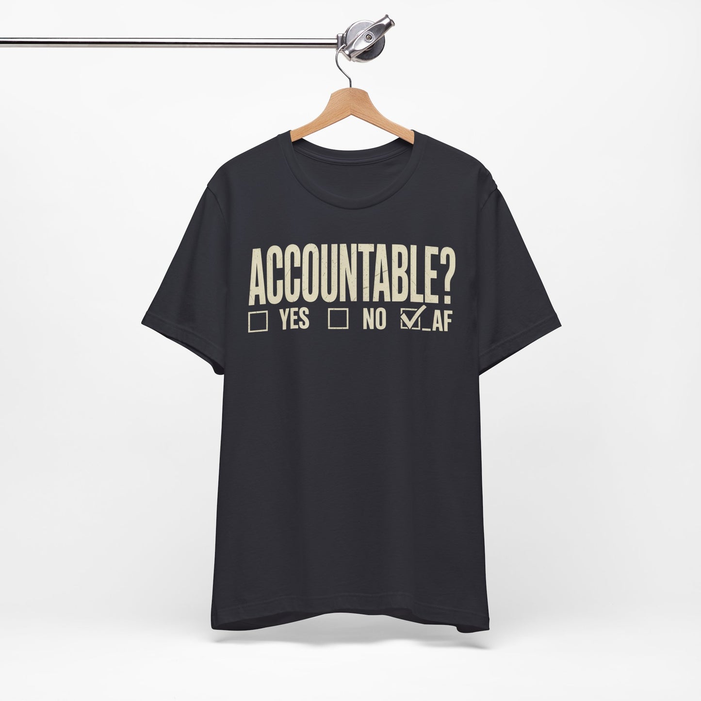 Accountable AF | Unisex Jersey Short Sleeve Tee