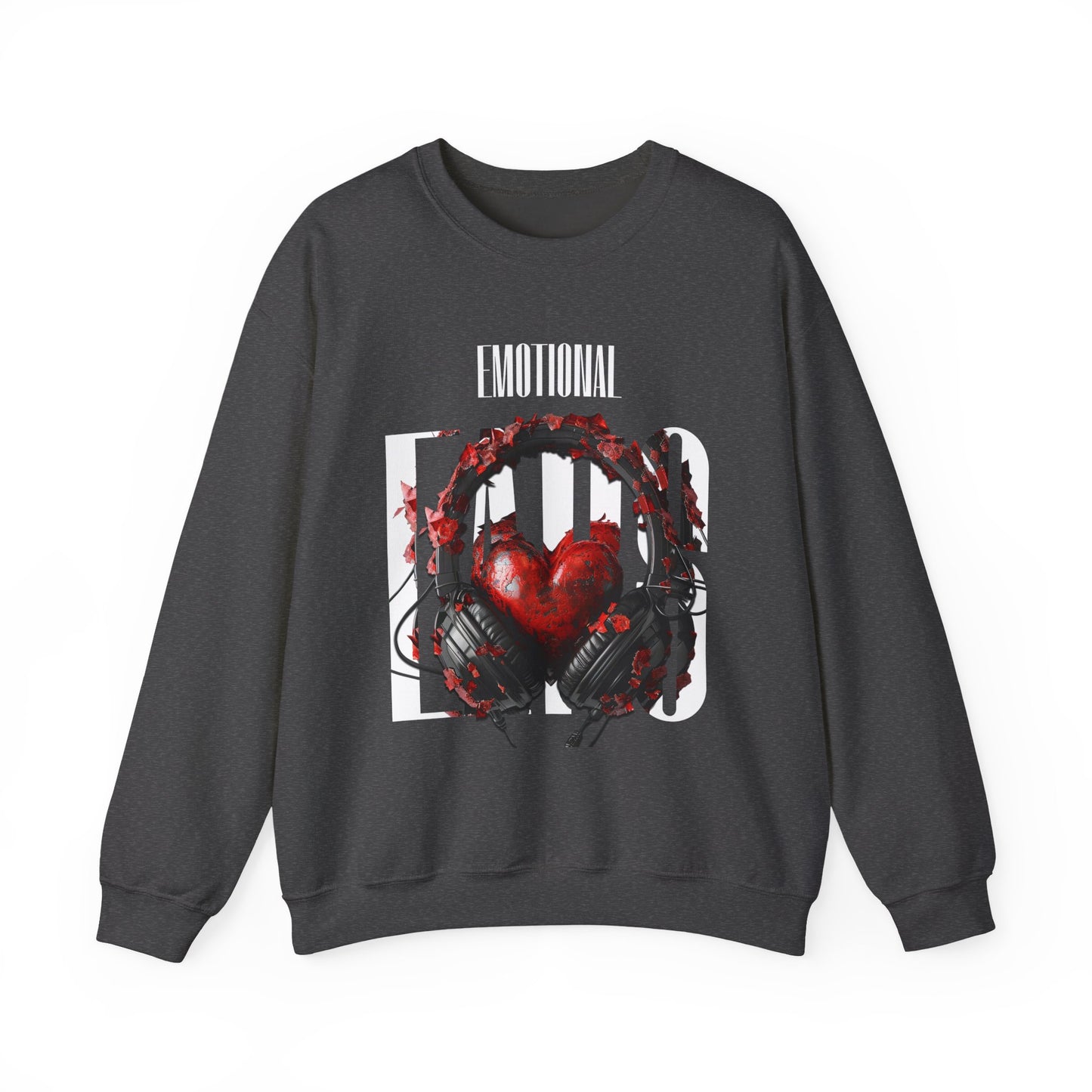 Emotional Ears (Goth) | Unisex Heavy Blend™ Crewneck Sweatshirt
