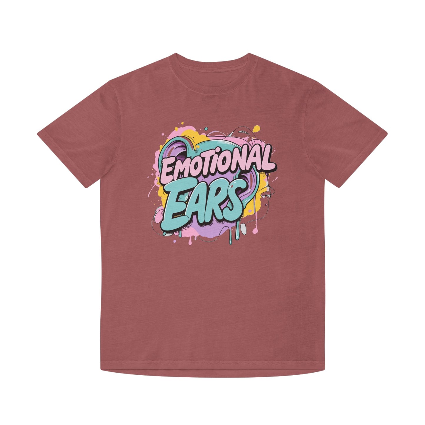 Emotional Ears (Paint) | Unisex Faded Shirt