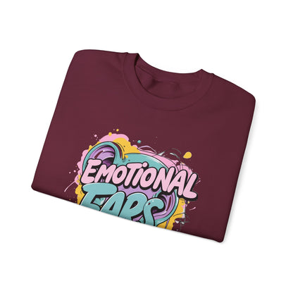 Emotional Ears (Paint) | Unisex Heavy Blend™ Crewneck Sweatshirt