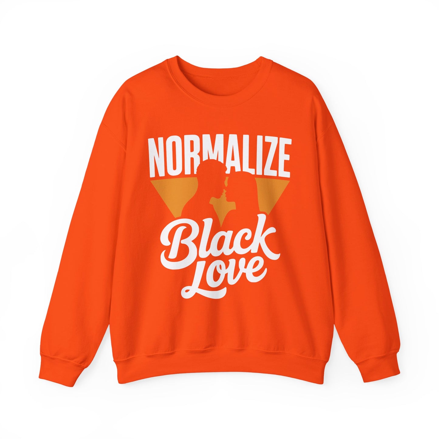 Normalize Black Love | Unisex Heavy Blend™ Crewneck Sweatshirt