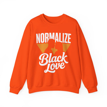 Normalize Black Love | Unisex Heavy Blend™ Crewneck Sweatshirt