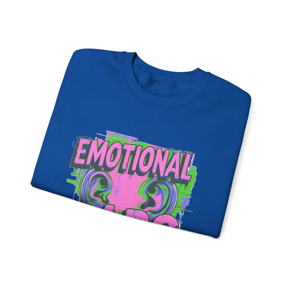 Emotional Ears (Splash) | Unisex Heavy Blend™ Crewneck Sweatshirt