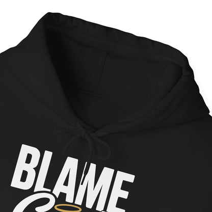 Blame God (Halo) | Unisex Heavy Blend™ Hooded Sweatshirt