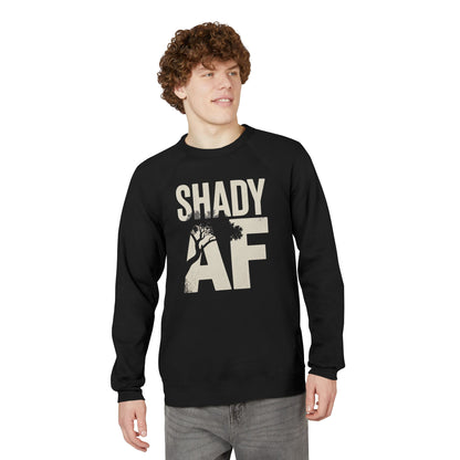 Shady AF | Unisex Sponge Fleece Raglan Sweatshirt