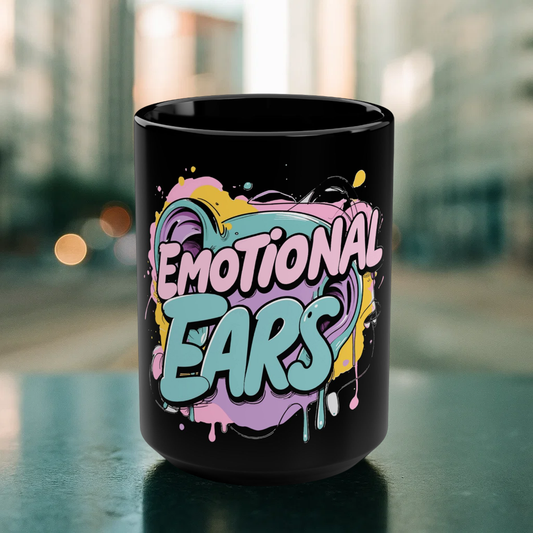 Emotional Ears | 15oz Mug (Black)
